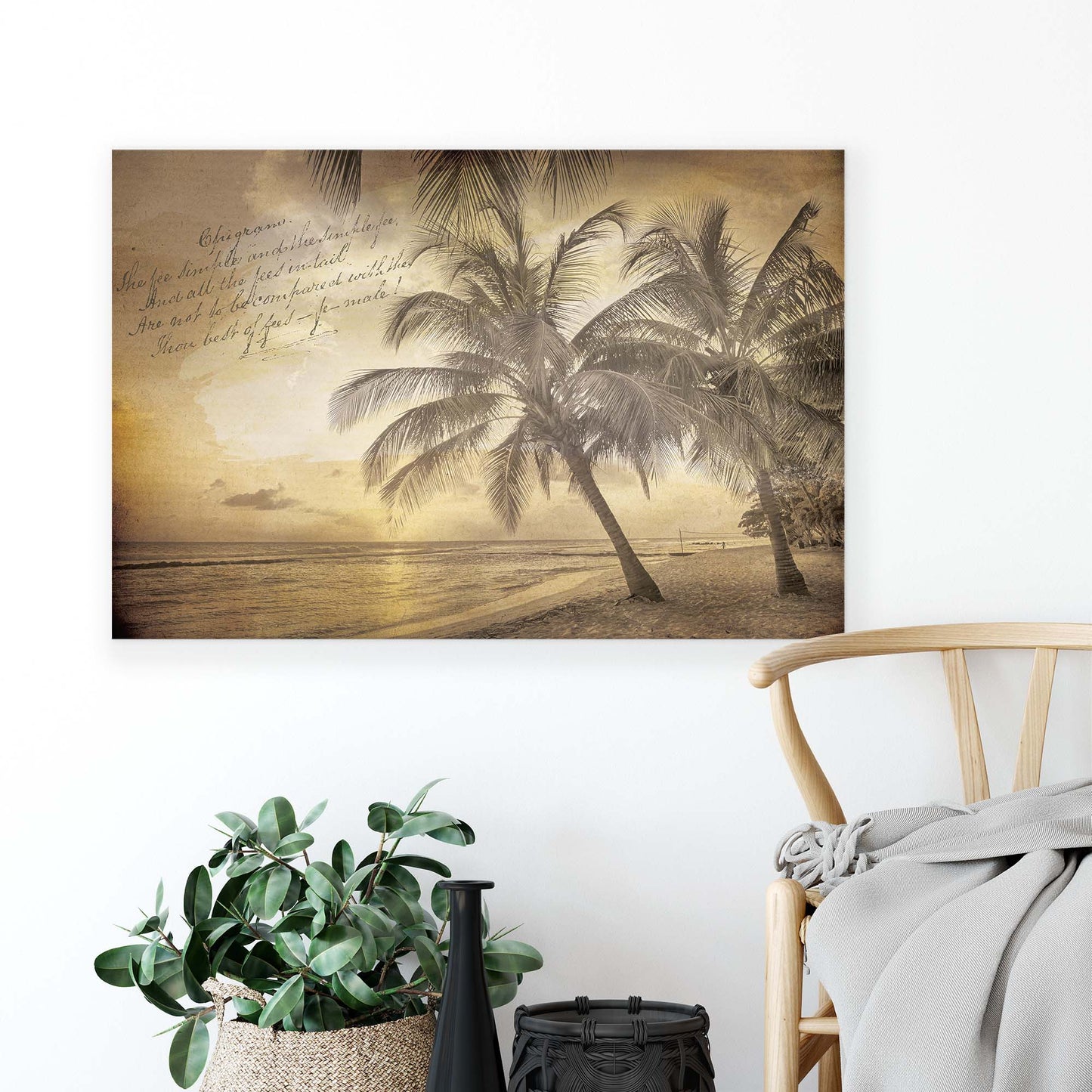 Tropical Canvas Photo Print - USTAD HOME