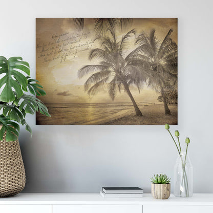 Tropical Canvas Photo Print - USTAD HOME