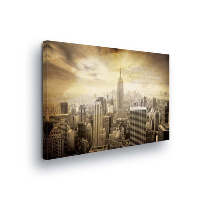 New York Canvas Photo Print - USTAD HOME