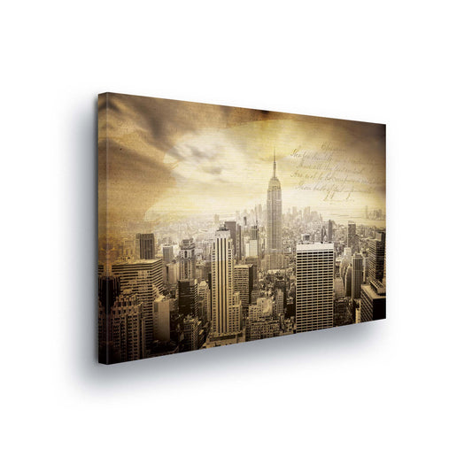 New York Canvas Photo Print - USTAD HOME