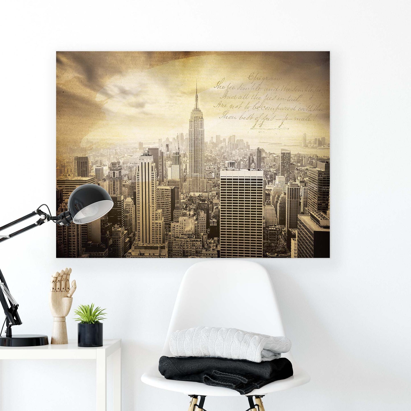 New York Canvas Photo Print - USTAD HOME