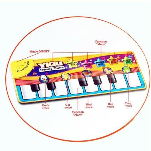 Baby Musical Piano Play Mat - USTAD HOME