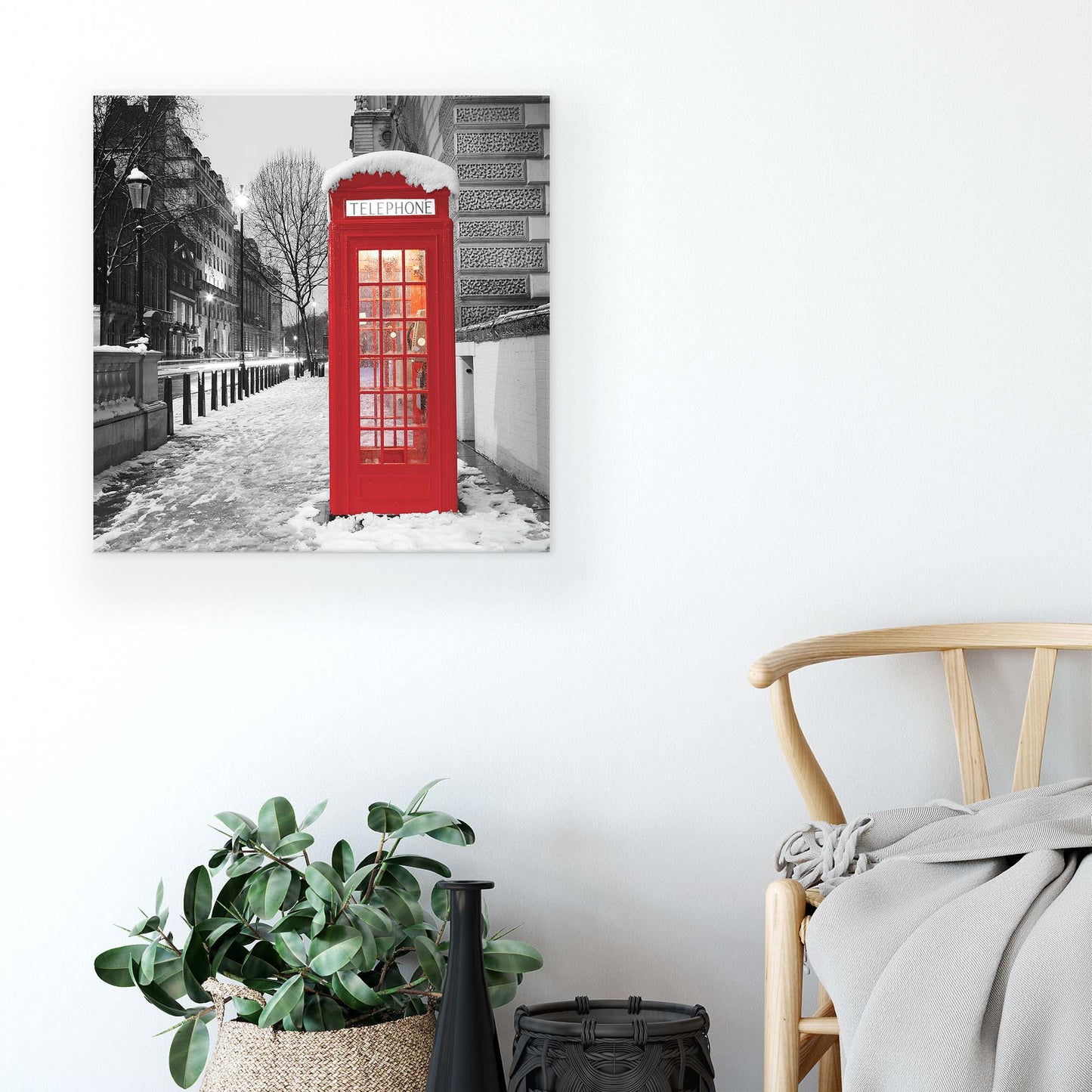 London Canvas Photo Print