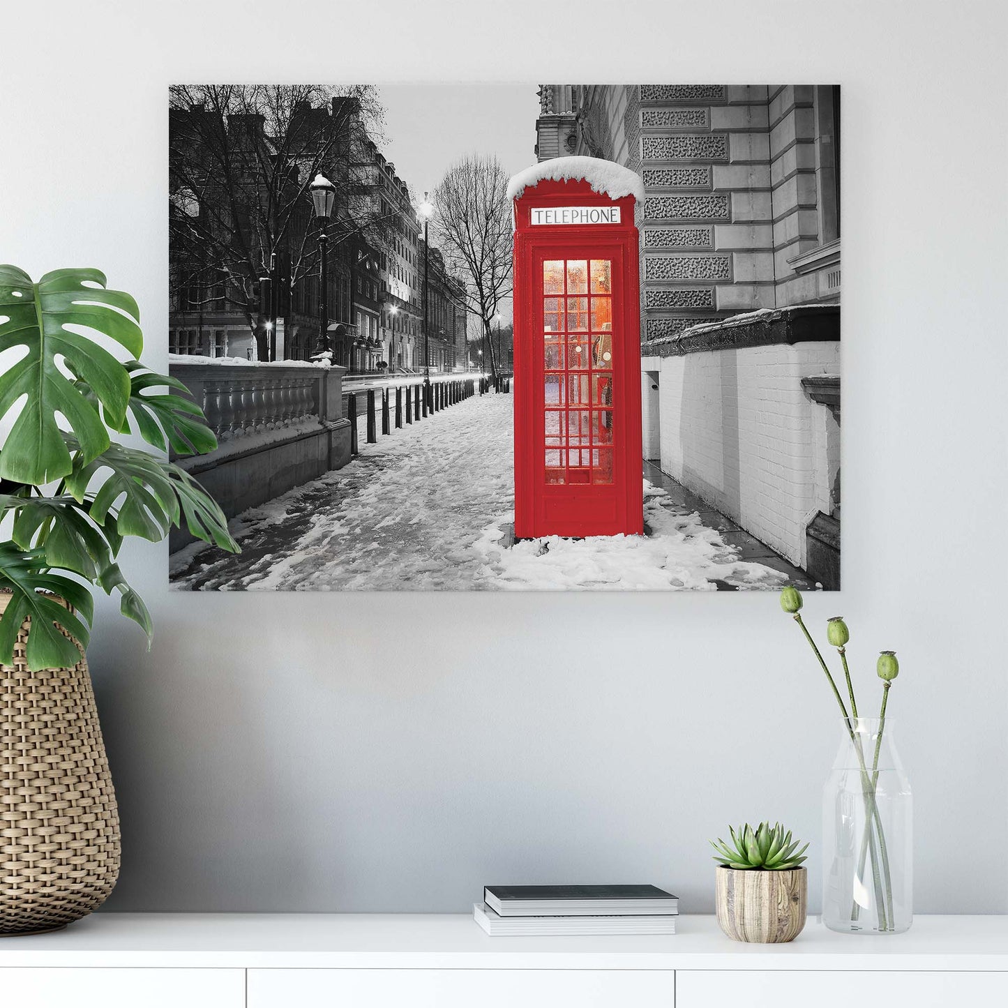 London Canvas Photo Print