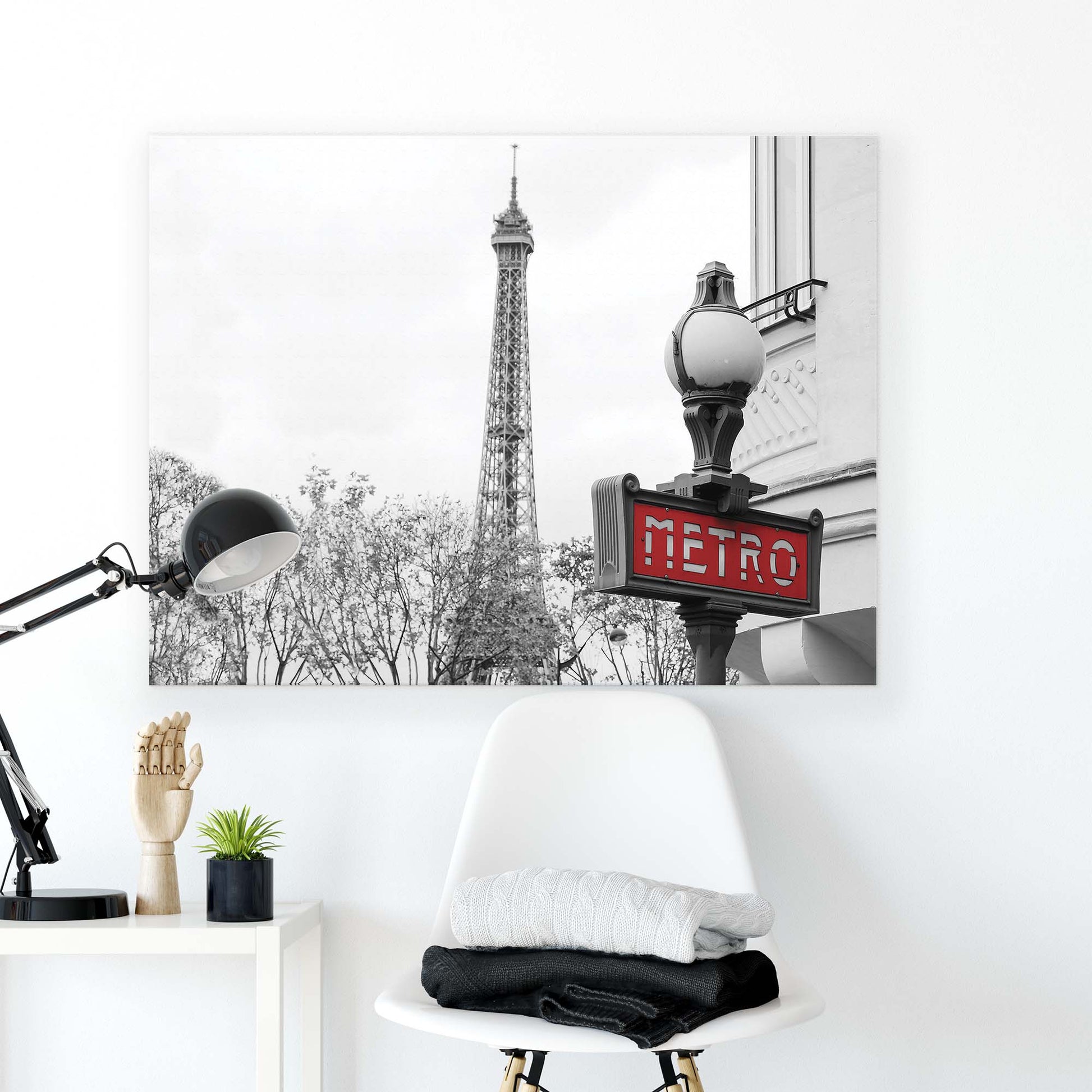 Paris Canvas Photo Print - USTAD HOME