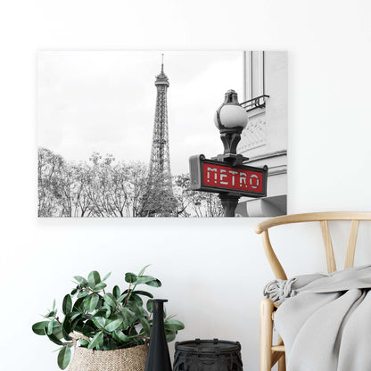 Paris Canvas Photo Print - USTAD HOME