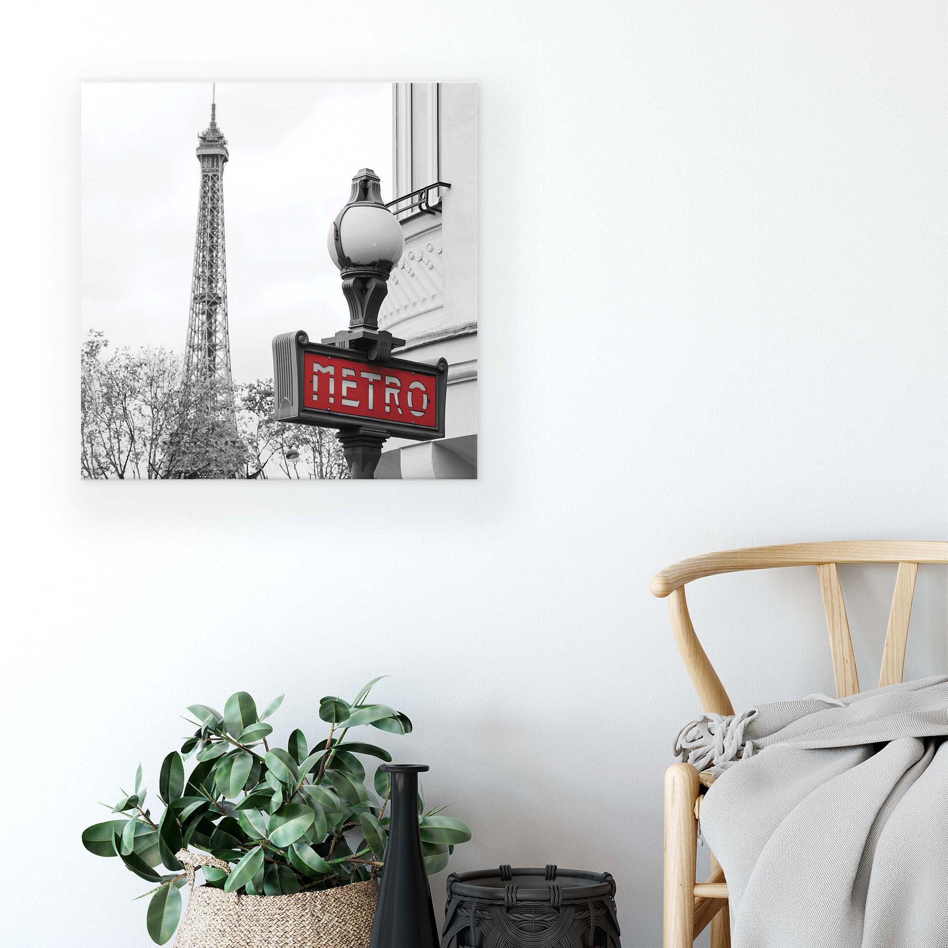 Paris Canvas Photo Print - USTAD HOME