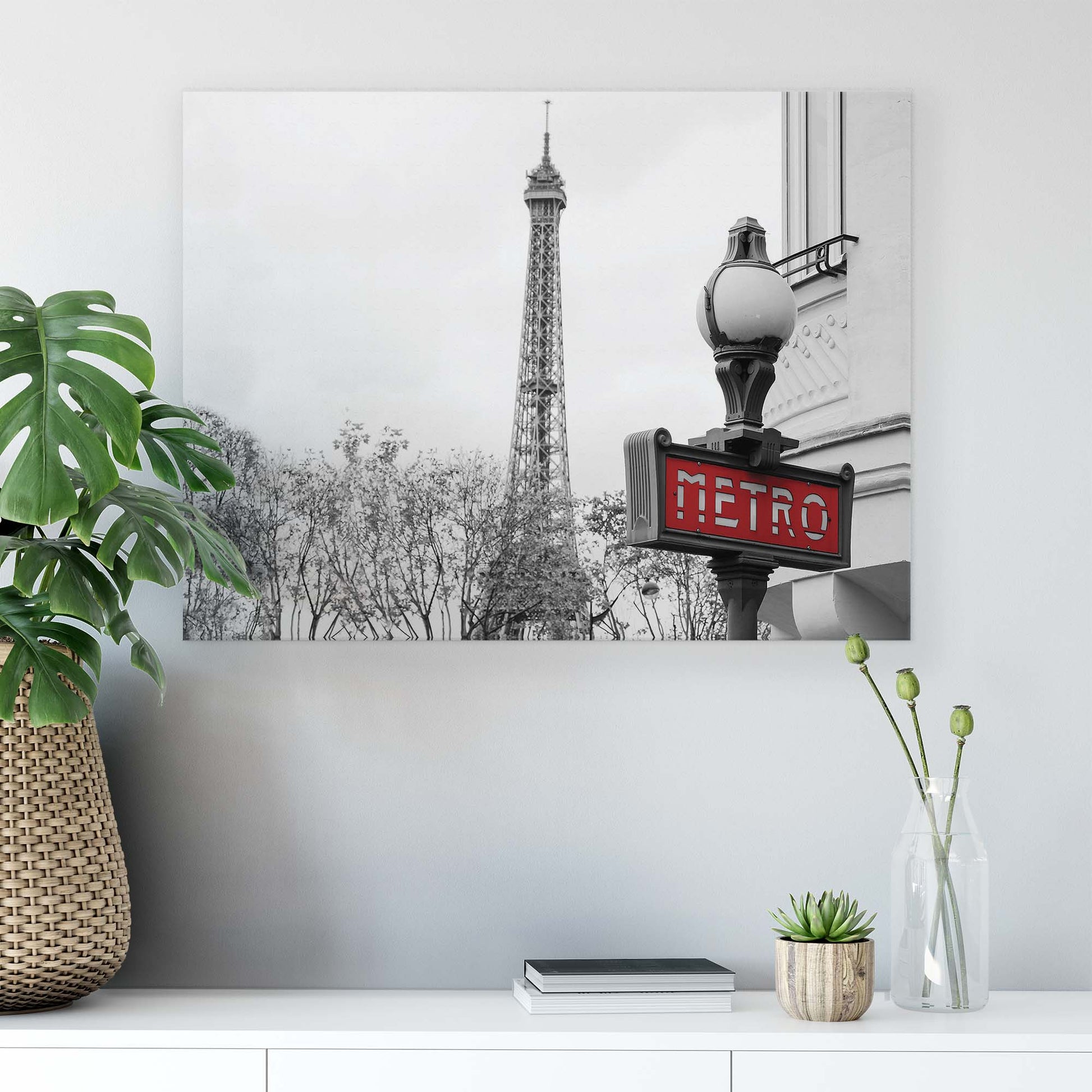 Paris Canvas Photo Print - USTAD HOME