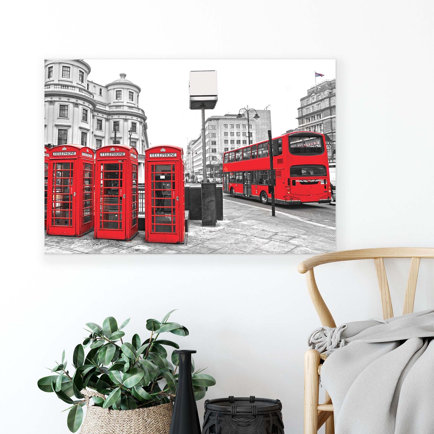 London Canvas Photo Print - USTAD HOME