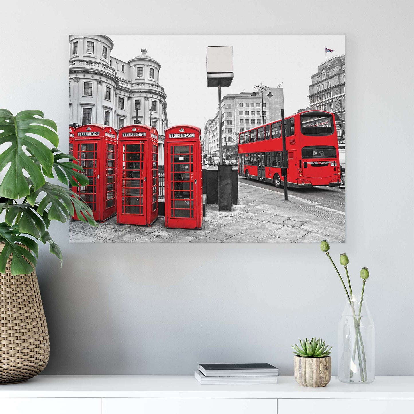 London Canvas Photo Print - USTAD HOME