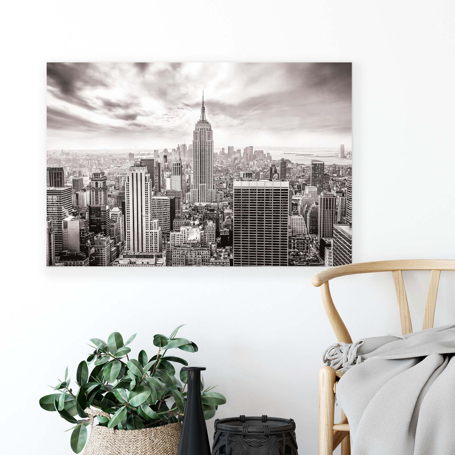 New York Canvas Photo Print