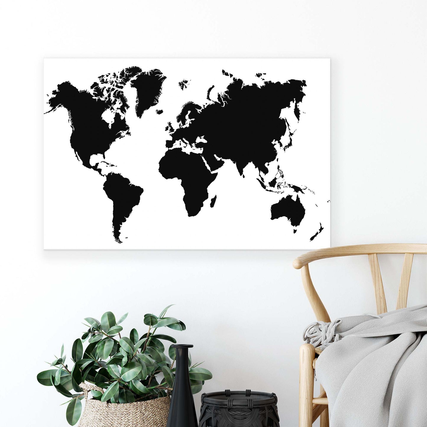 Maps Canvas Photo Print