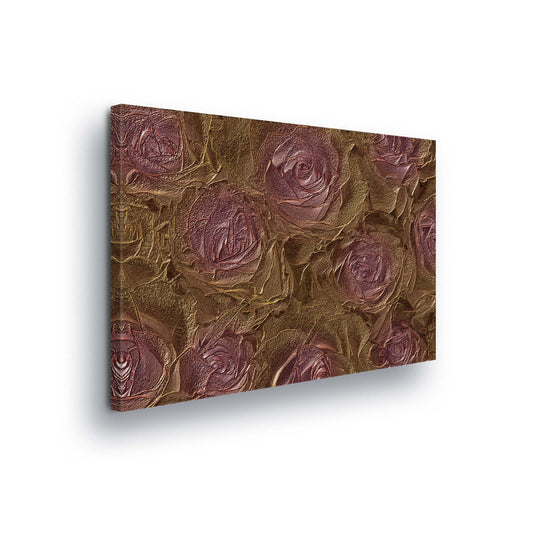 Modern Flowers, Nature, & Swirls Canvas Photo Print