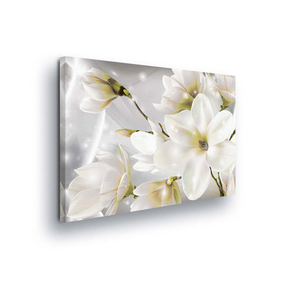 Modern Flowers, Nature, & Swirls Canvas Photo Print - USTAD HOME