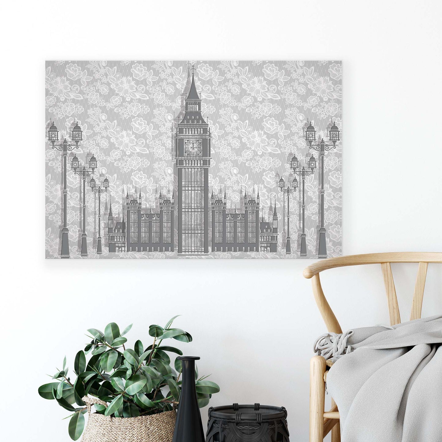 London Canvas Photo Print - USTAD HOME