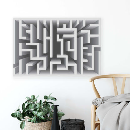 Geometric Canvas Photo Print - USTAD HOME