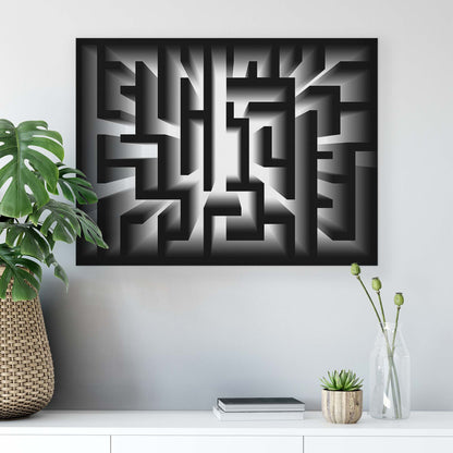 Geometric Canvas Photo Print - USTAD HOME