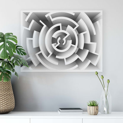 Geometric Canvas Photo Print - USTAD HOME