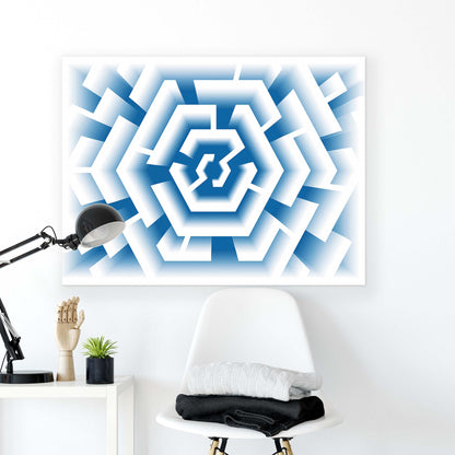 Geometric Canvas Photo Print - USTAD HOME