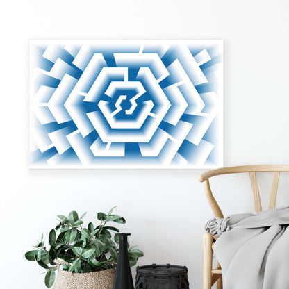 Geometric Canvas Photo Print - USTAD HOME