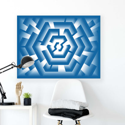 Geometric Canvas Photo Print - USTAD HOME