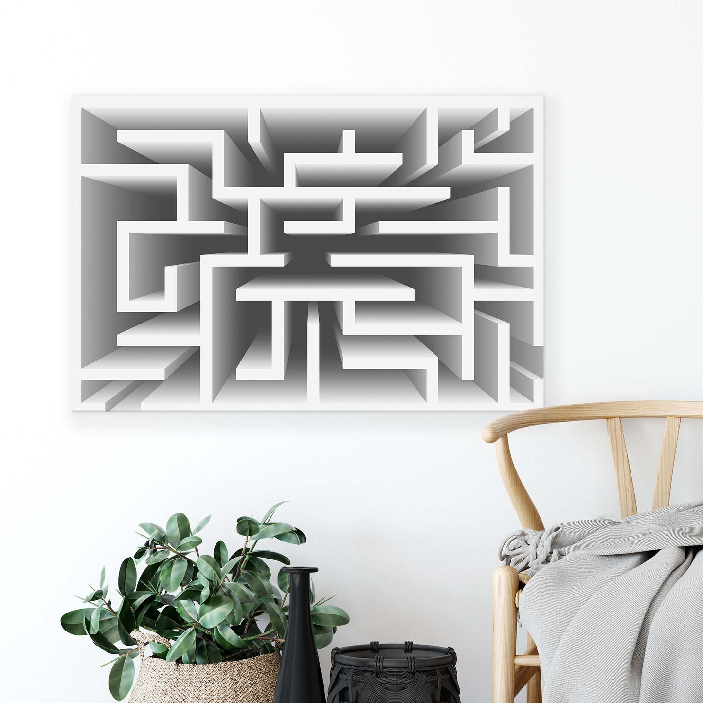 Geometric Canvas Photo Print