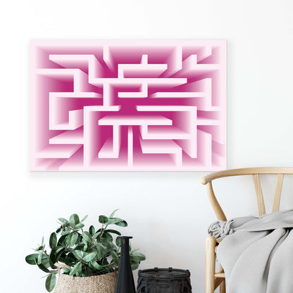 Geometric Canvas Photo Print - USTAD HOME