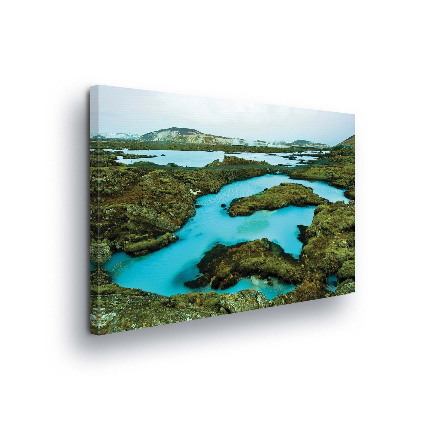 Lakes & Waterfalls Canvas Photo Print - USTAD HOME