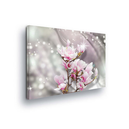 Modern Flowers, Nature, & Swirls Canvas Photo Print - USTAD HOME