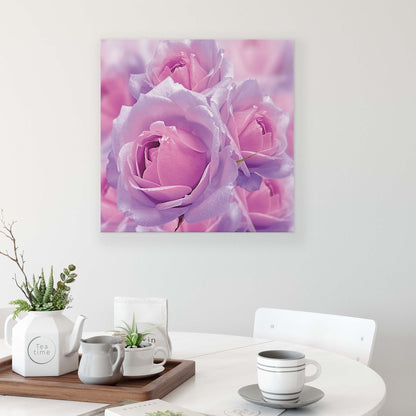 Modern Flowers, Nature, & Swirls Canvas Photo Print - USTAD HOME