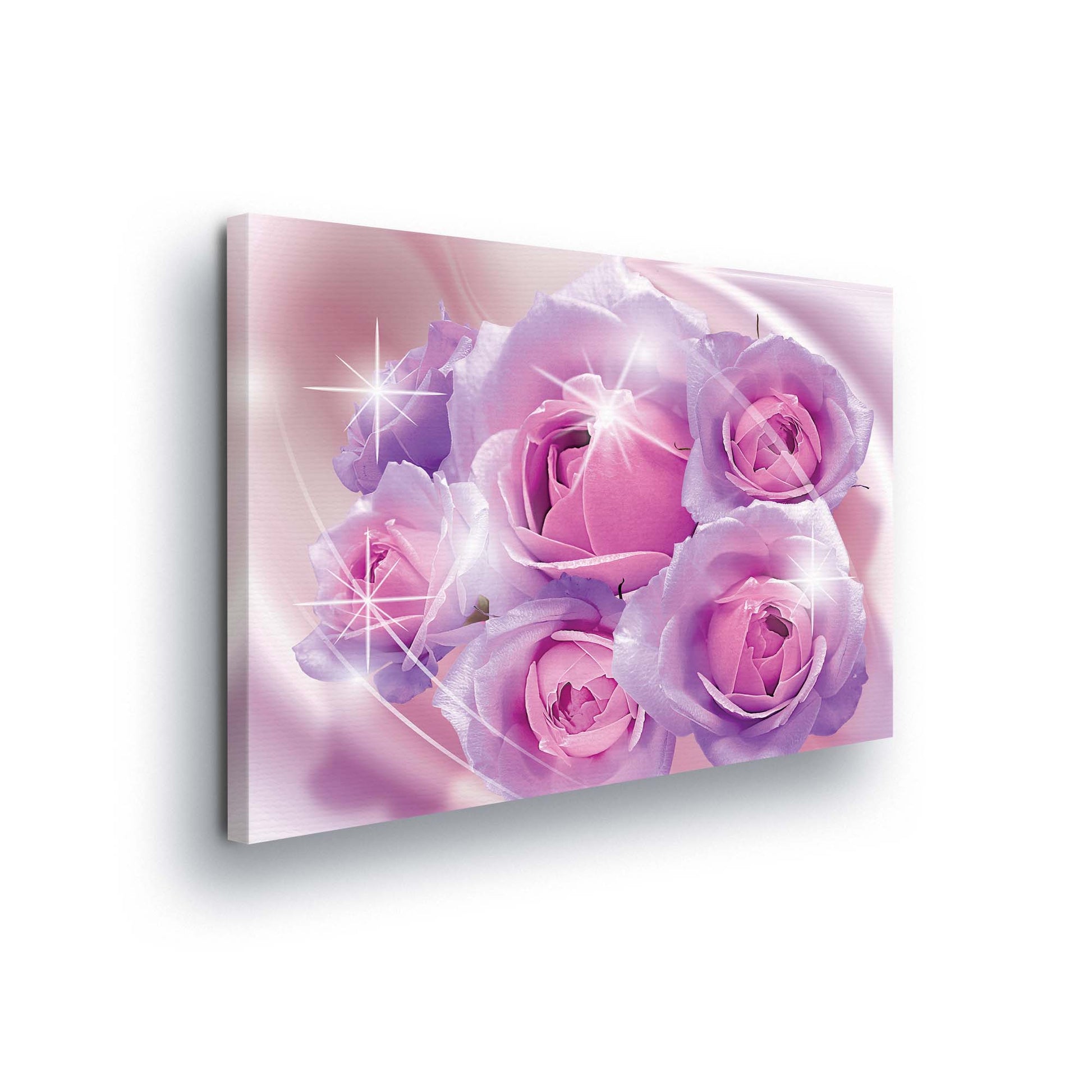 Modern Flowers, Nature, & Swirls Canvas Photo Print - USTAD HOME