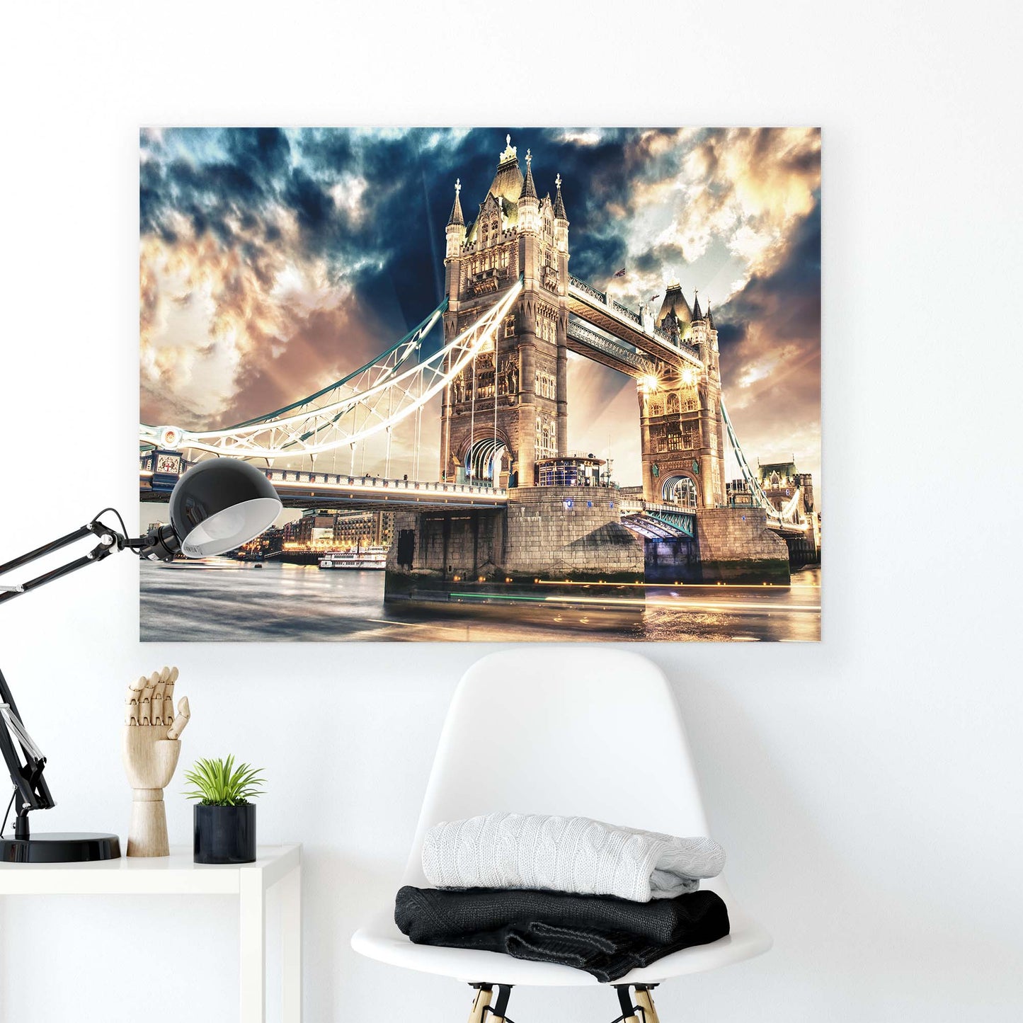 London Canvas Photo Print