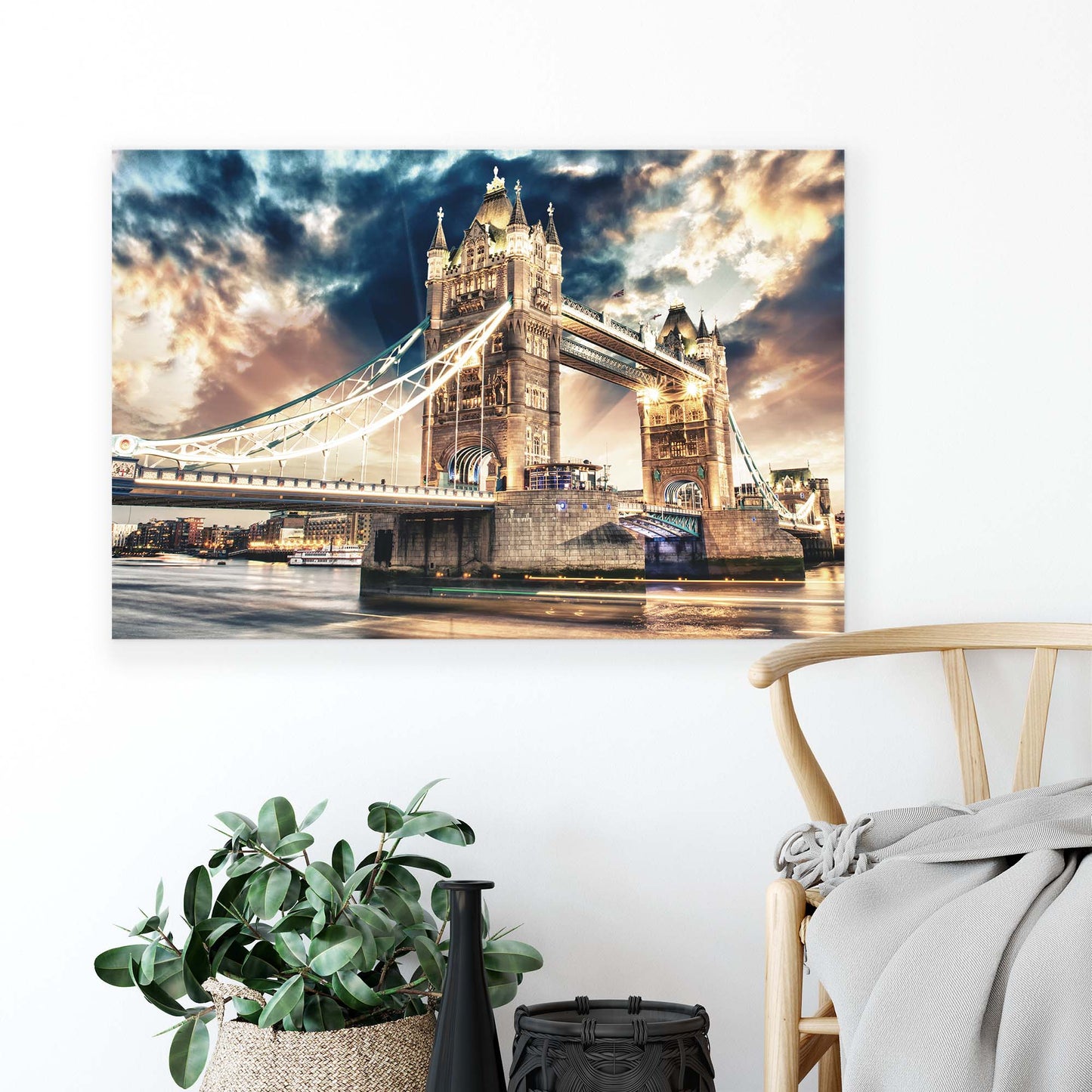 London Canvas Photo Print