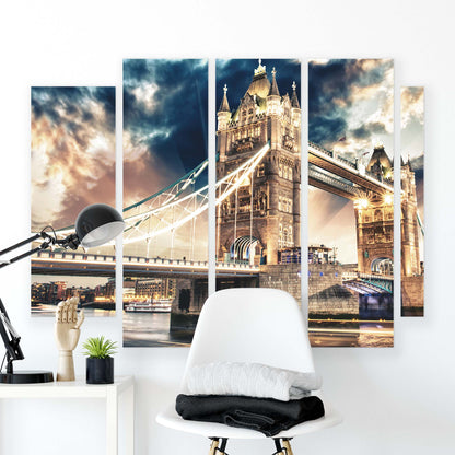 London Canvas Photo Print