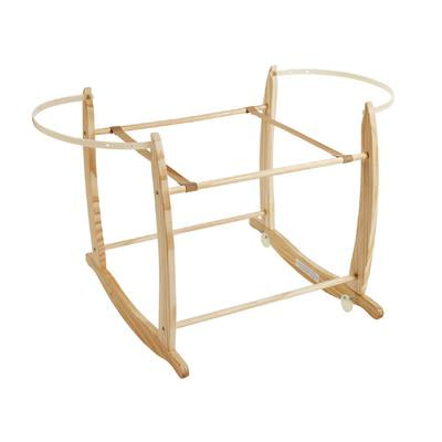 Deluxe Natural Rocking Moses Basket Stand - USTAD HOME