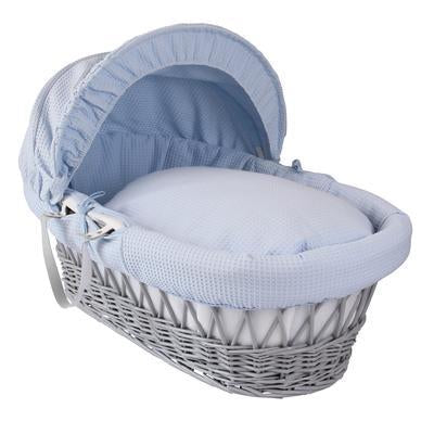 Waffle Wicker Moses Basket - USTAD HOME