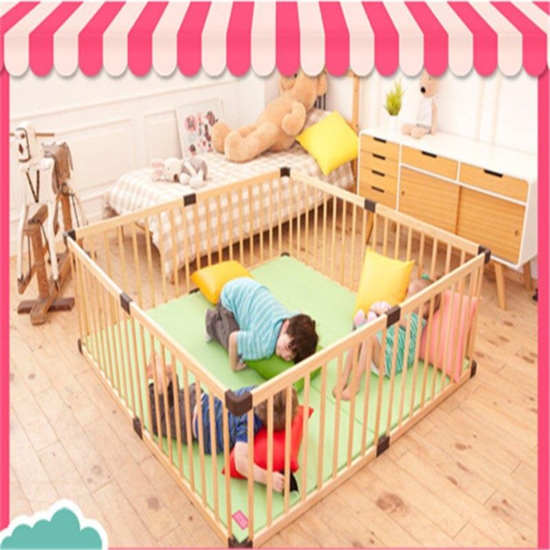 Baby Real Wood Solid Playpen - USTAD HOME
