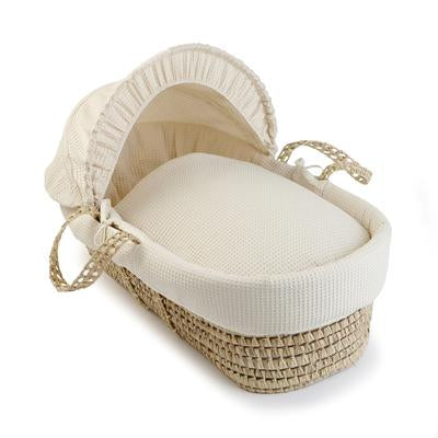 Waffle Palm Moses Basket - USTAD HOME