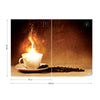 Coffee Cafe Cup Of Magic Photo Wallpaper Wall Mural - USTAD HOME