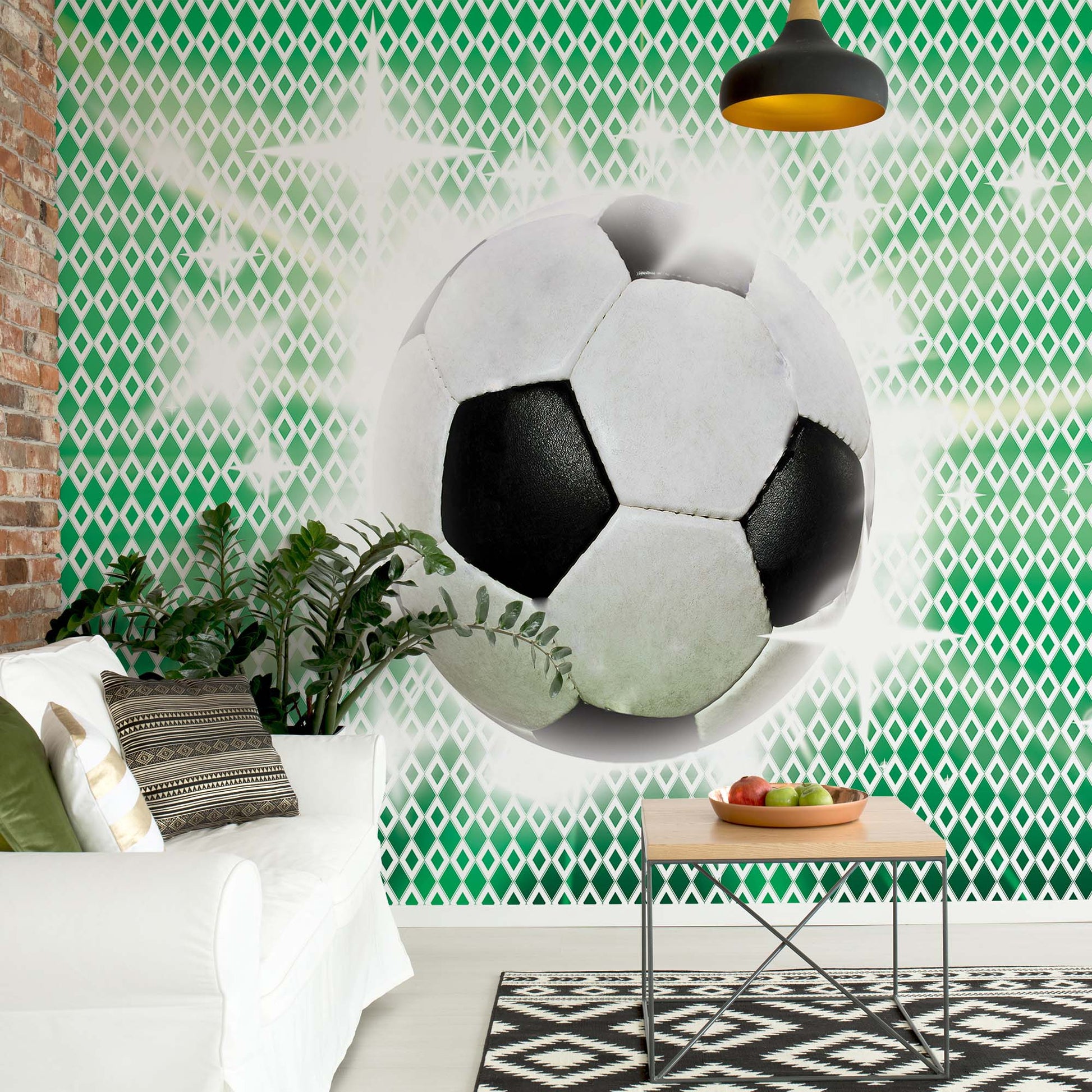 3D Football Photo Wallpaper Wall Mural - USTAD HOME