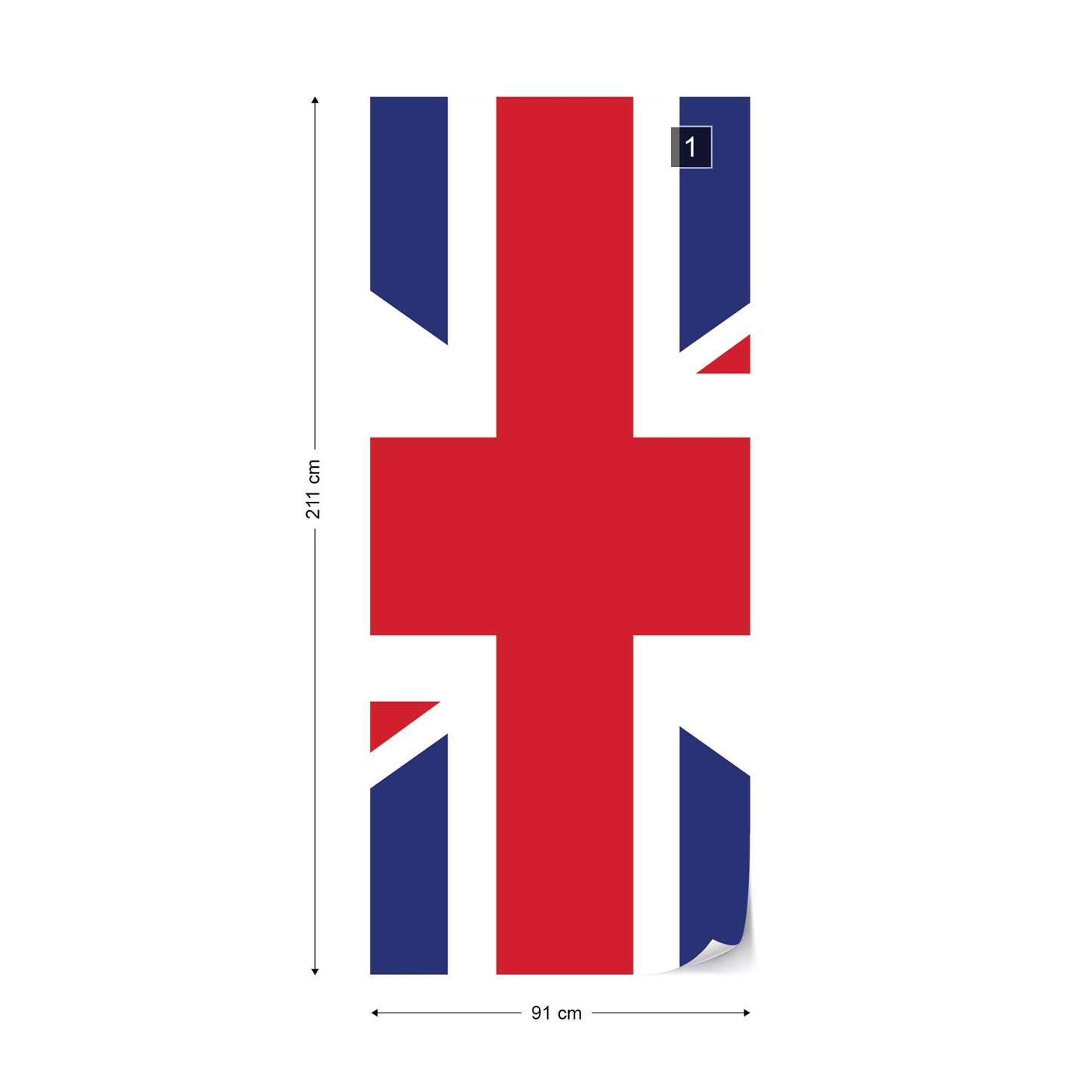 Flag Great Britain Uk Union Jack Photo Wallpaper Wall Mural - USTAD HOME