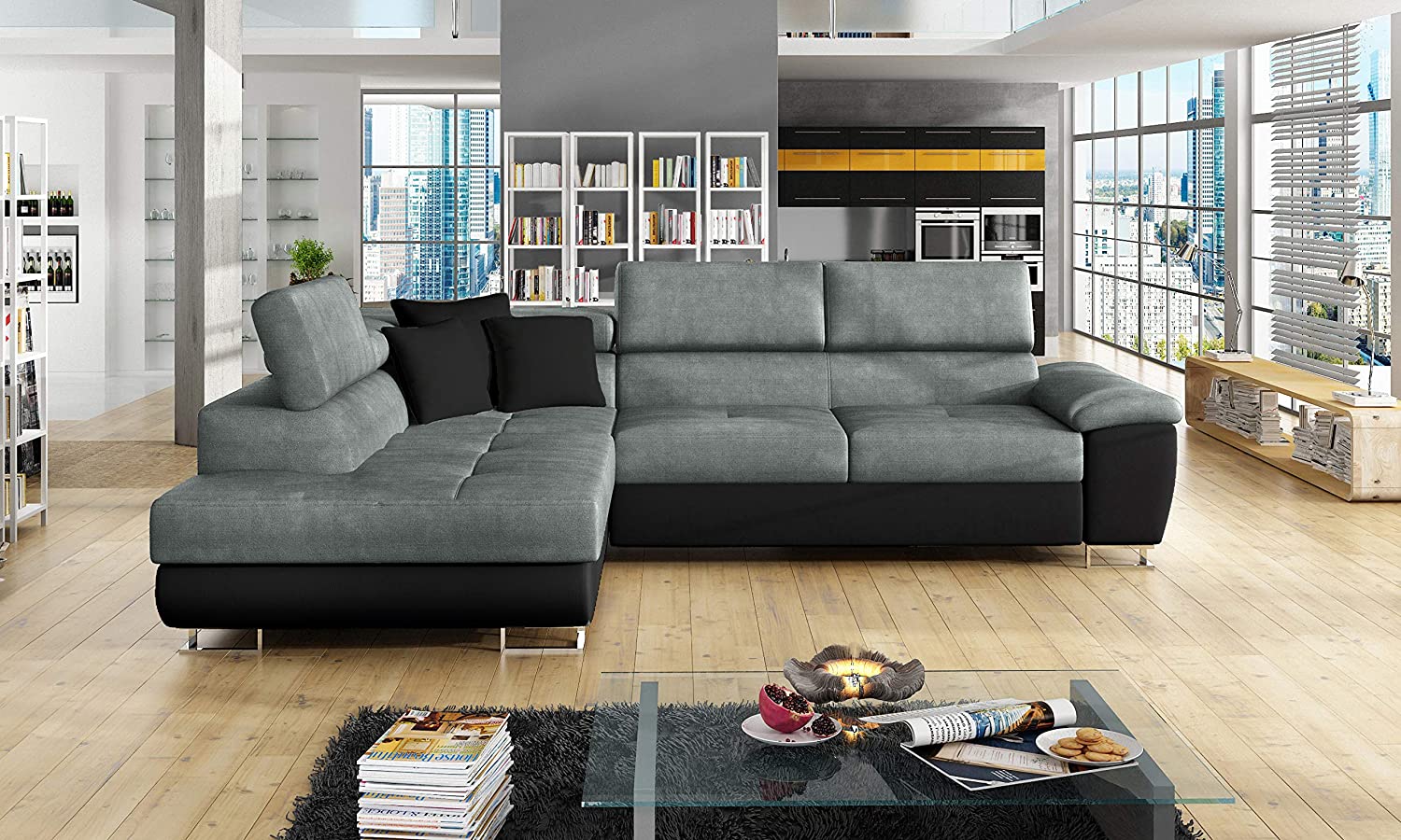 Anton Storage Sofa Bed - USTAD HOME