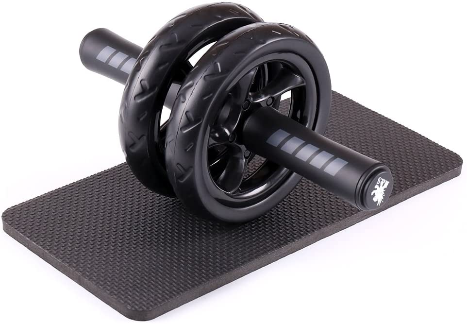 Exercise Roller With Extra Thick Knee Pad Mat - USTAD HOME