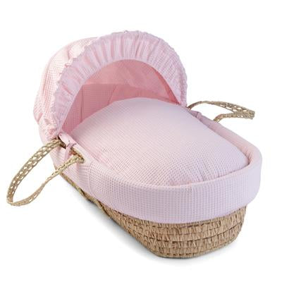 Waffle Palm Moses Basket - USTAD HOME