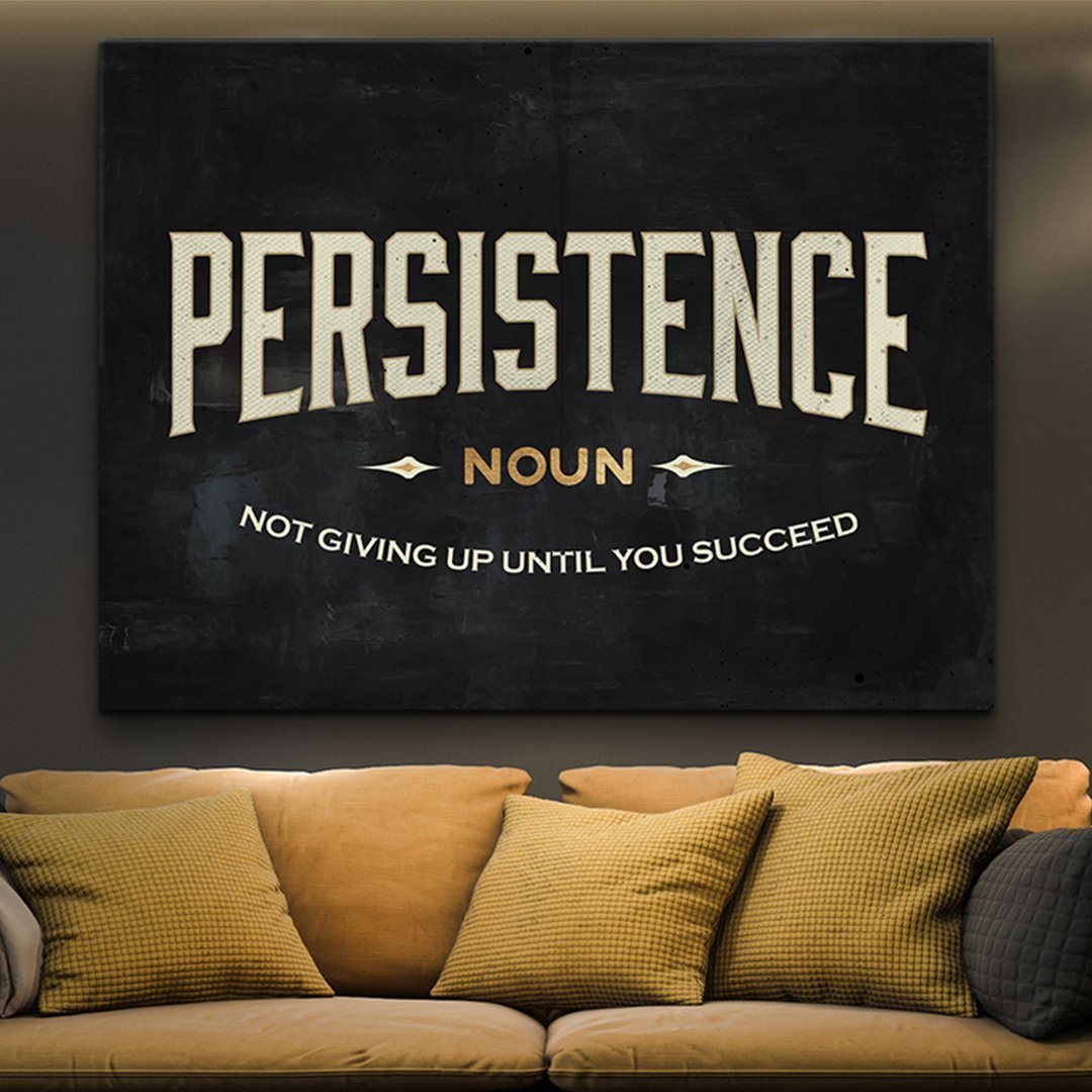 Exclusive "Persistence" Canvas - USTAD HOME
