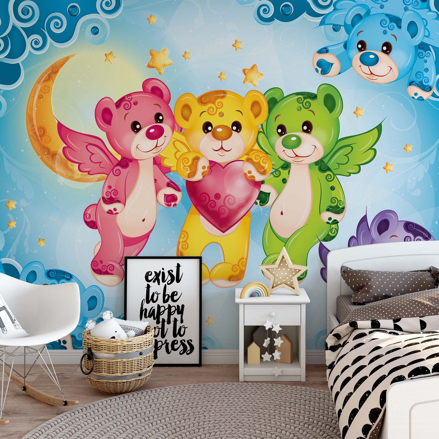 Care Bears Heart Photo Wallpaper Wall Mural - USTAD HOME