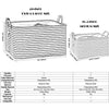 Large Capacity Storage Basket Canvas Fabric Storage 31L/70L - USTAD HOME