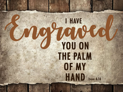 I have Engraved you on the palm of my Hand - USTAD HOME