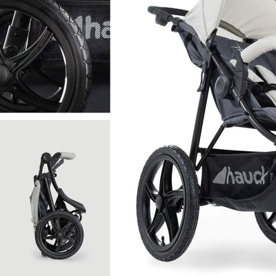 Jogger Style Foldable 3 Wheels Pushchair - USTAD HOME