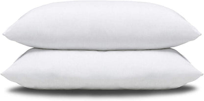Super Support White Bed Pillows Back and Side Sleepers - USTAD HOME